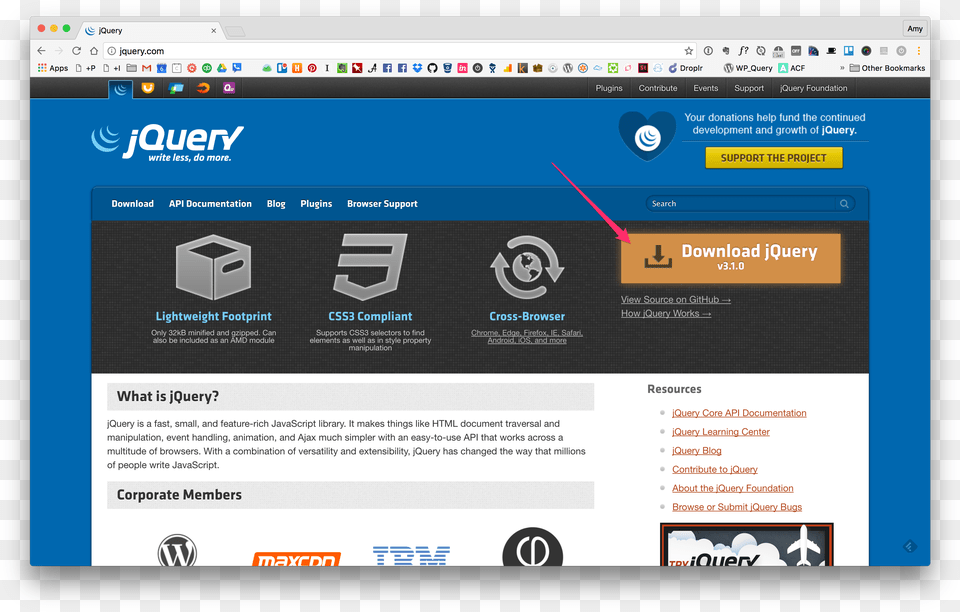 Jquery Com Jquery, File, Webpage, Computer Hardware, Electronics Free Transparent Png
