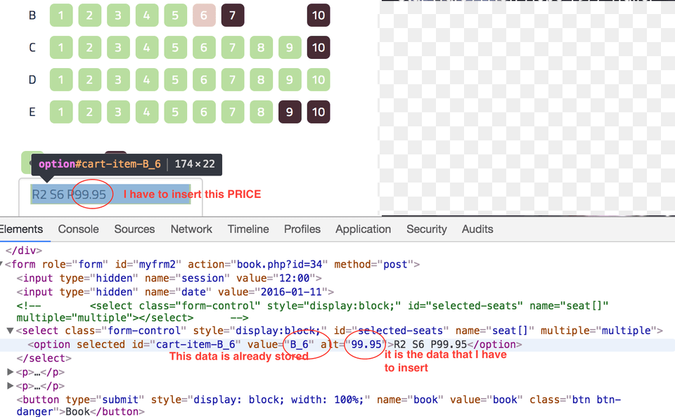 Jquery Seat Chart Php Jquery Seat Charts, Text, File Png