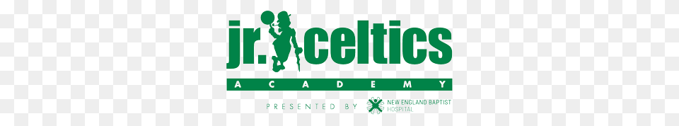 Jr Celtics Academy Presented, Logo, Baby, Person, Green Free Png