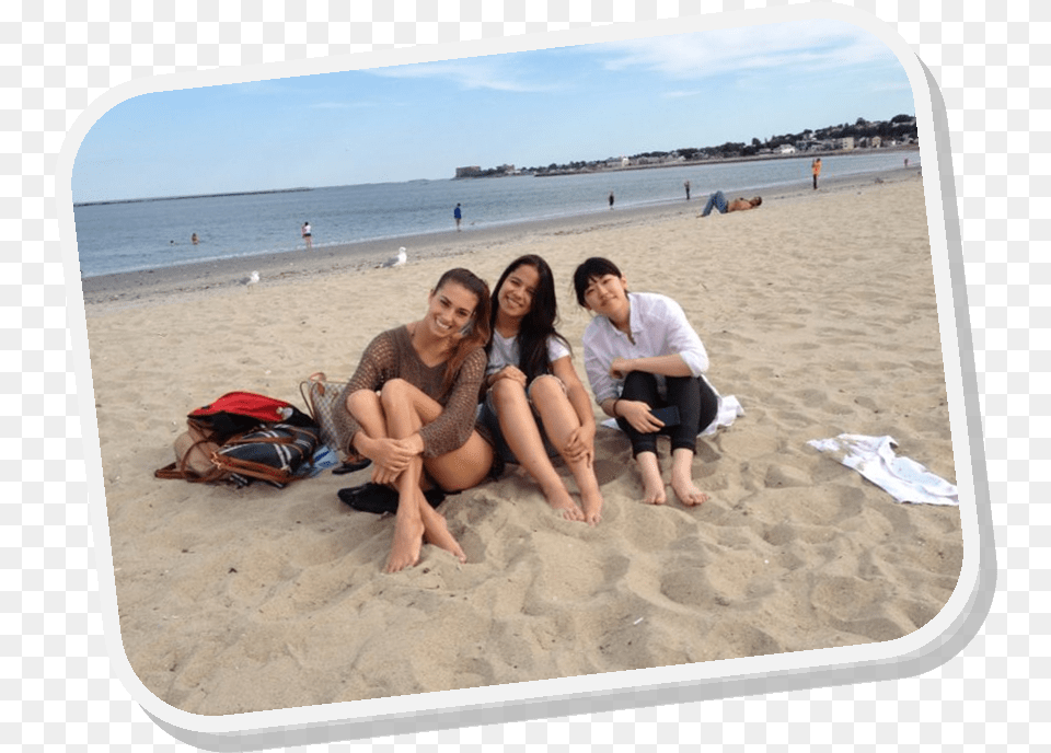 Juah And Friends At The Beach Vacation, Shorts, Shoreline, Sea, Portrait Png