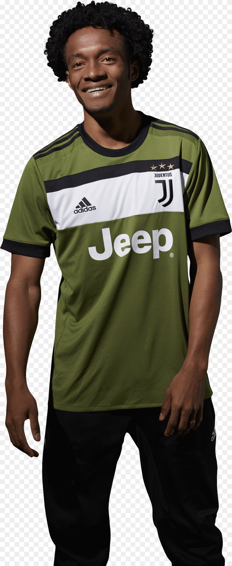 Juan Cuadrado Render Third Kit Football, Adult, Shirt, Person, Man Free Png Download