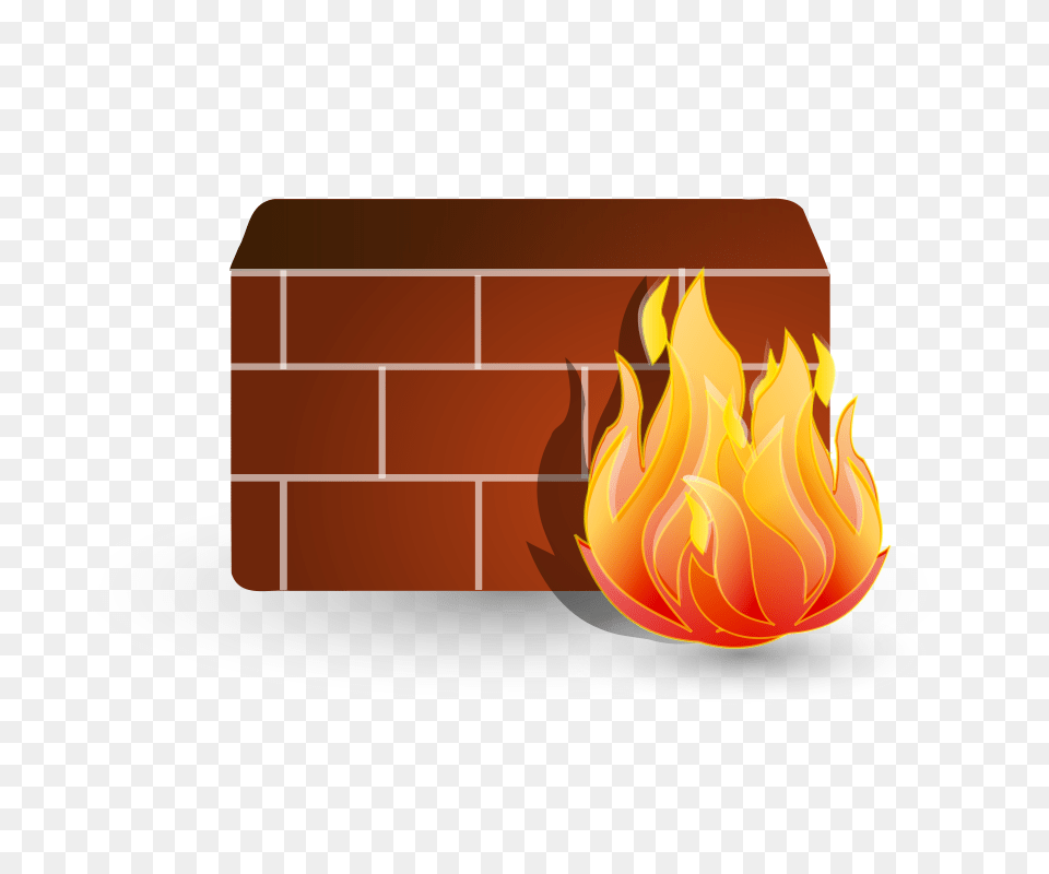 Juanjo Firewall, Fire, Brick, Flame, Fireplace Free Png Download