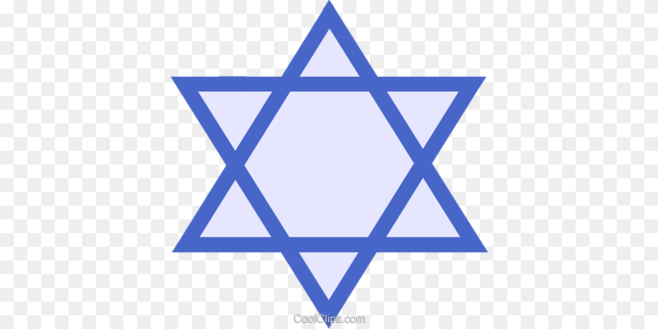 Judaism Star Of David Royalty Vector Clip Art Illustration, Star Symbol, Symbol Free Png