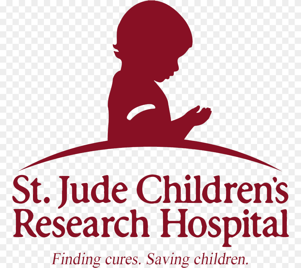 Jude Logo St Jude Children39s Research Hospital Logo, Advertisement, Poster, Person, Reading Free Png