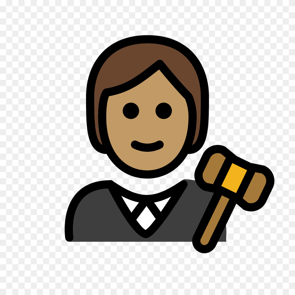 Judge Emoji Clipart, Device, Face, Head, Person Png