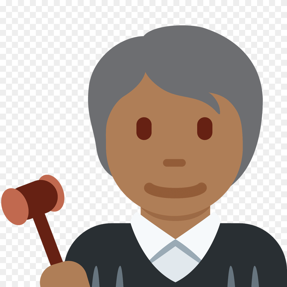 Judge Emoji Clipart, Person, Face, Head Free Transparent Png