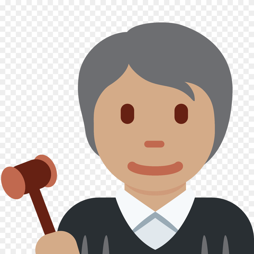 Judge Emoji Clipart, Baby, Person, Face, Head Png