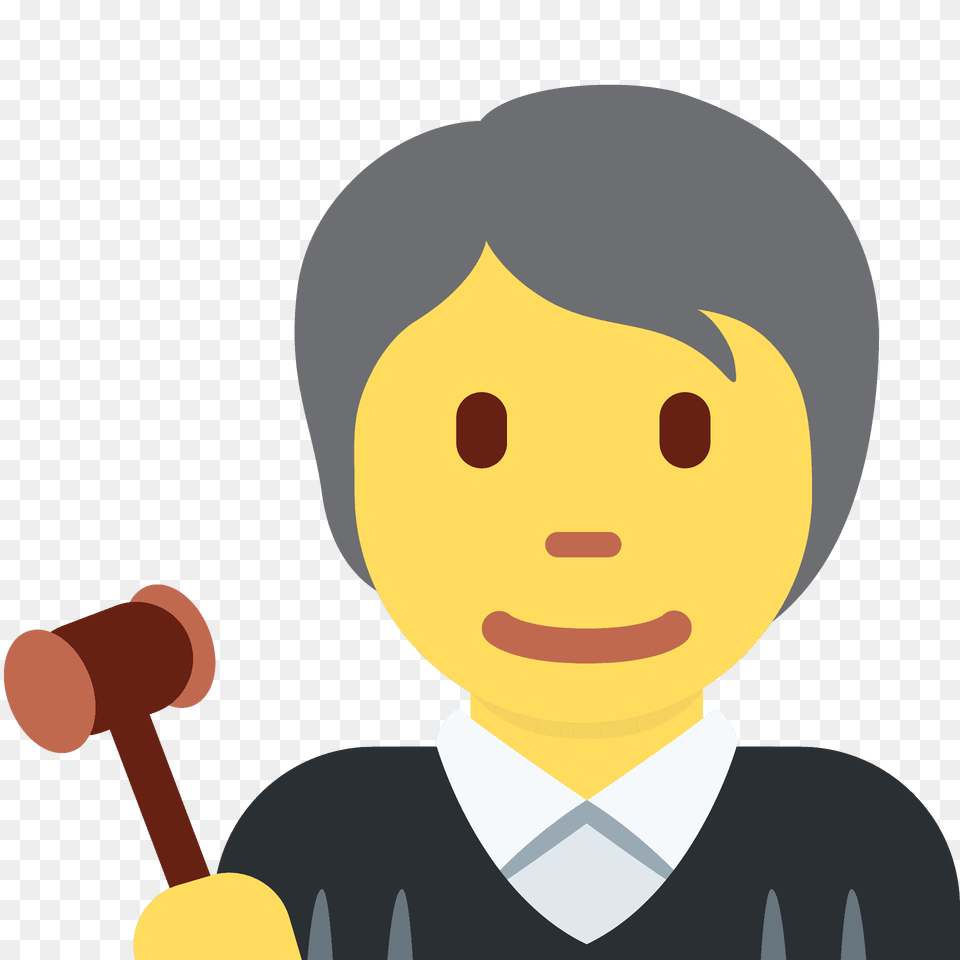 Judge Emoji Clipart, Person, Face, Head Png