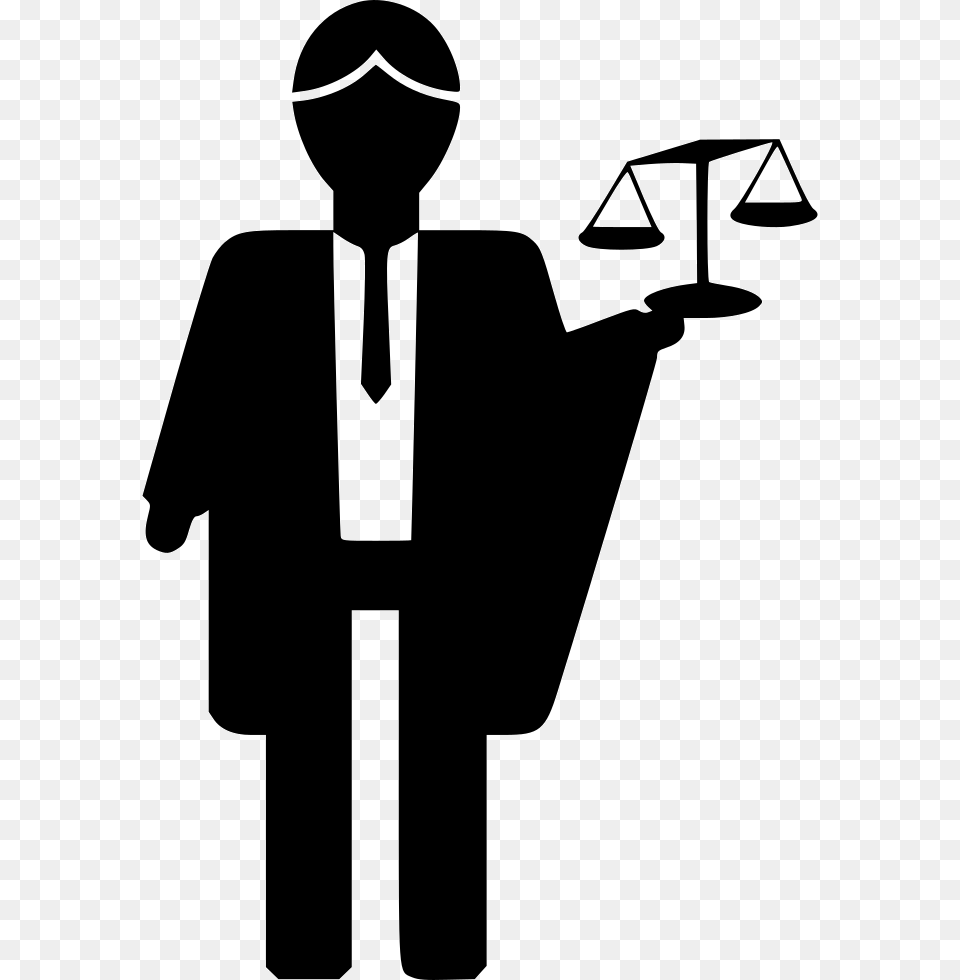 Judge Judge Icon, Stencil, Lamp, Formal Wear, Silhouette Free Png Download