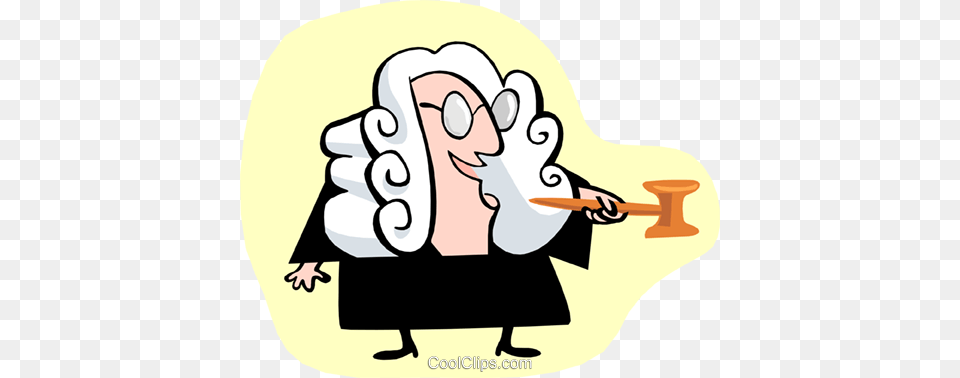 Judge Standing Royalty Vector Clip Art Illustration, Baby, Person, Face, Head Png