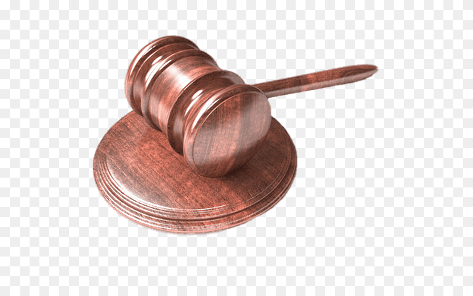 Judges Hammer On Sound Block, Device, Tool, Mallet, Appliance Free Png Download