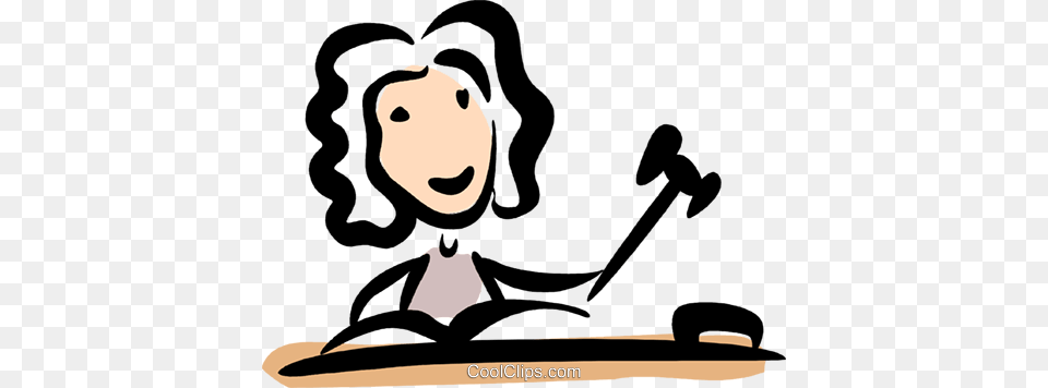 Judges Royalty Vector Clip Art Illustration, Cartoon Png