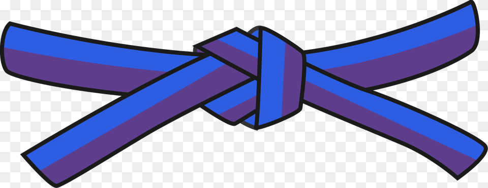 Judo Blue Purple Belt, Knot, Blade, Razor, Weapon Free Transparent Png