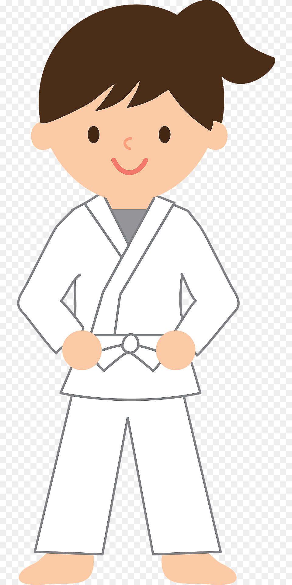 Judo Girl Clipart, Karate, Martial Arts, Person, Sport Free Png