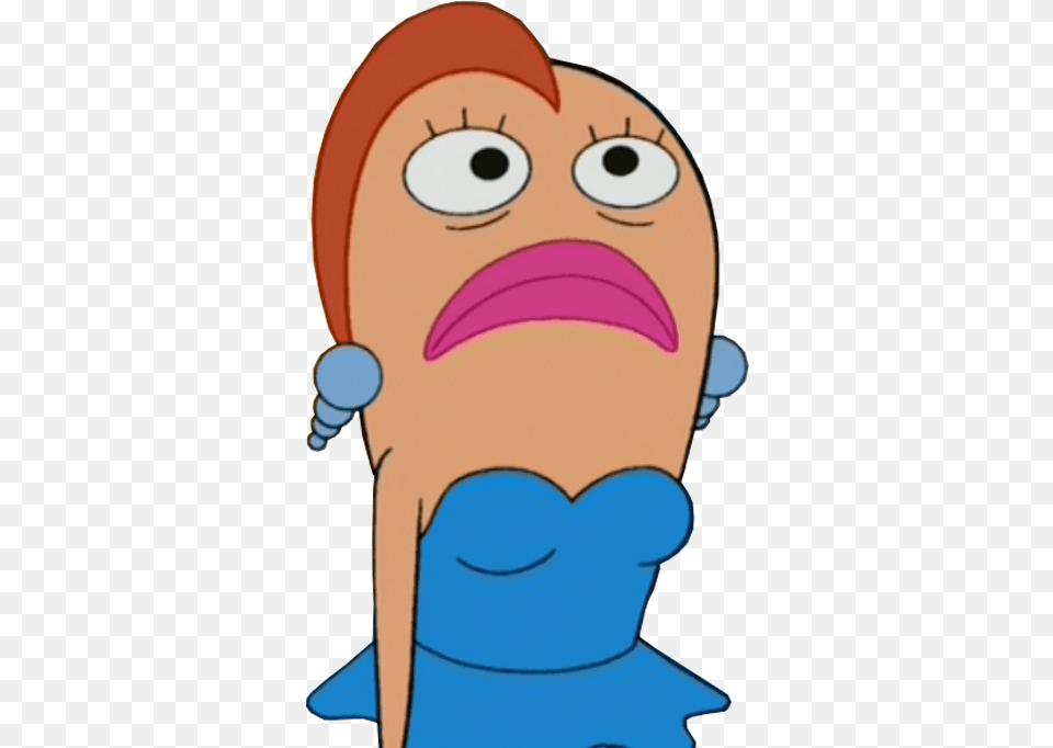 Judy Character In Spongebob Squarepants, Cartoon, Baby, Person, Face Png