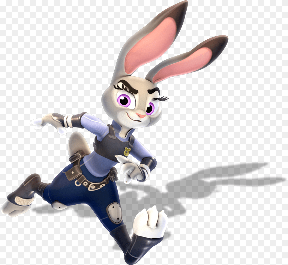 Judy Hopps From Zootopia Cartoon, Book, Comics, Publication, Toy Free Png Download