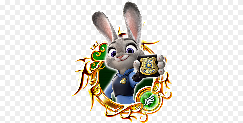 Judy Hopps Kingdom Hearts 2 Olette, Animal, Mammal, Rabbit, Baby Free Png Download