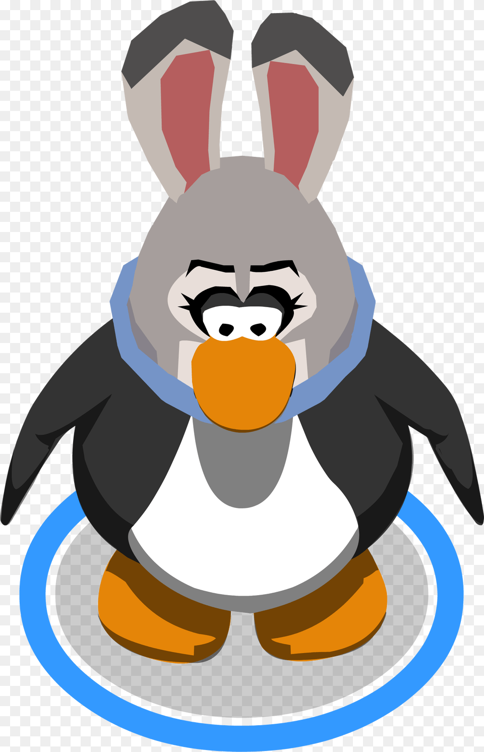 Judy Hopps Mask In Game Club Penguin Kermit Costume, Baby, Person, Animal Png Image