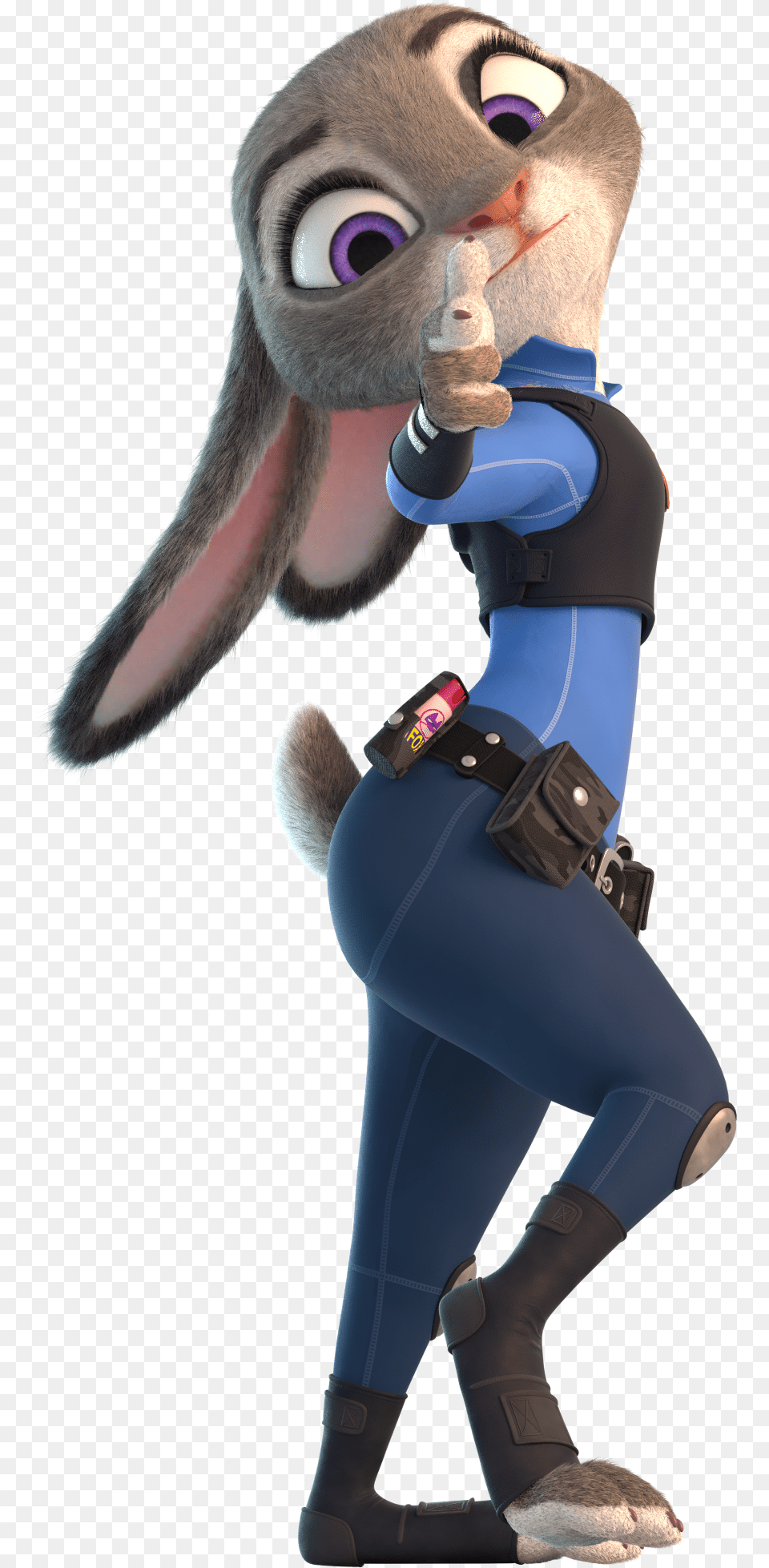 Judy Hopps Police Zootopia, Toy, Clothing, Hosiery, Sock Free Png Download