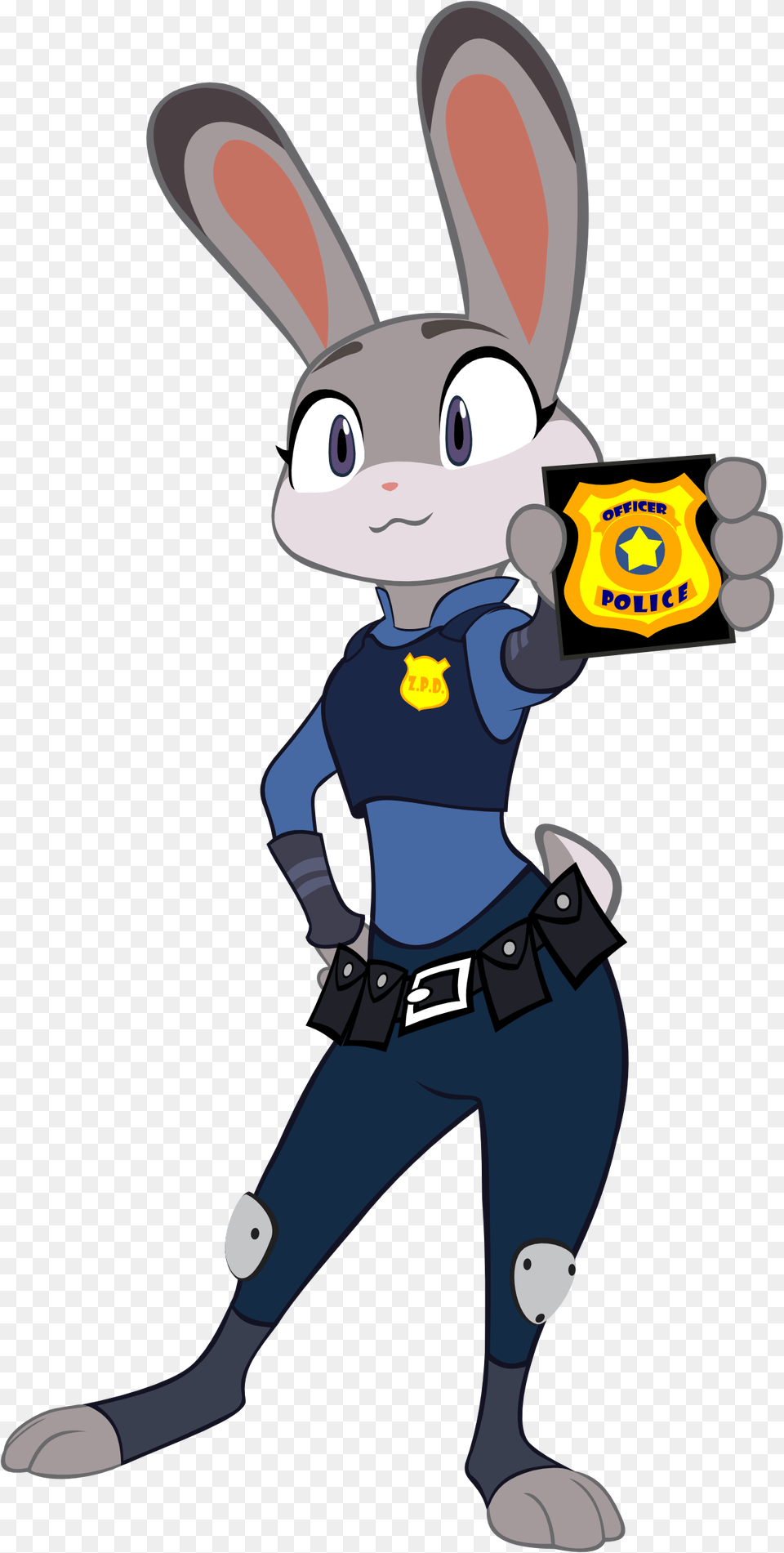 Judy Hopps Stance, Cartoon, Book, Comics, Publication Png