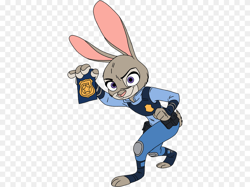 Judy Hopps Zootopia Clipart Art Of Zootopia Judy, Book, Comics, Publication, Cartoon Free Png