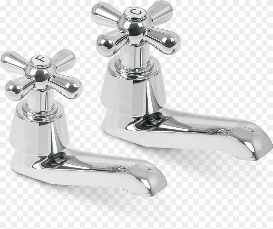 Juego De 2 Llaves Individuales Para Lavabo Llave De Agua Para Lavabo, Sink, Sink Faucet, Tap, Bathroom Png Image