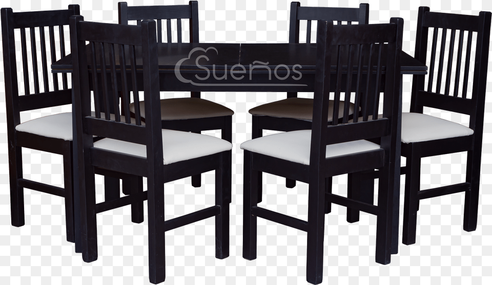 Juego De Comedor Trampa Tapizado Kitchen Amp Dining Room Table, Architecture, Building, Chair, Dining Room Free Png