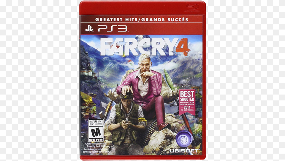 Juego Original Ps3 Far Cry Ubisoft Xb360 Far Cry, Book, Publication, Adult, Comics Free Transparent Png