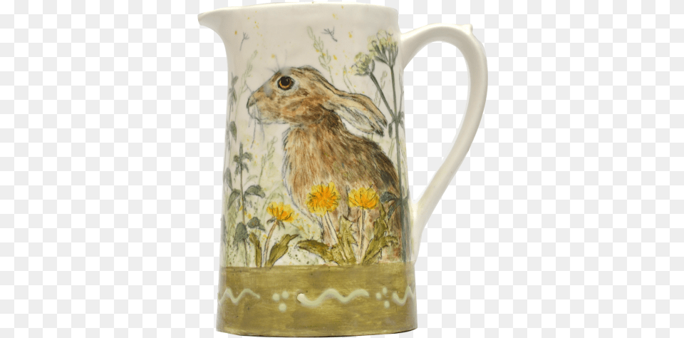 Jug Autumn Hare Ceramic, Cup Free Png Download