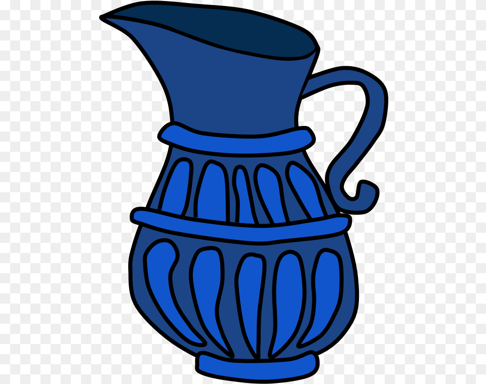 Jug Of Oil Hanukkah Blue Pic Of Jug, Water Jug, Pottery, Jar, Bottle Free Transparent Png