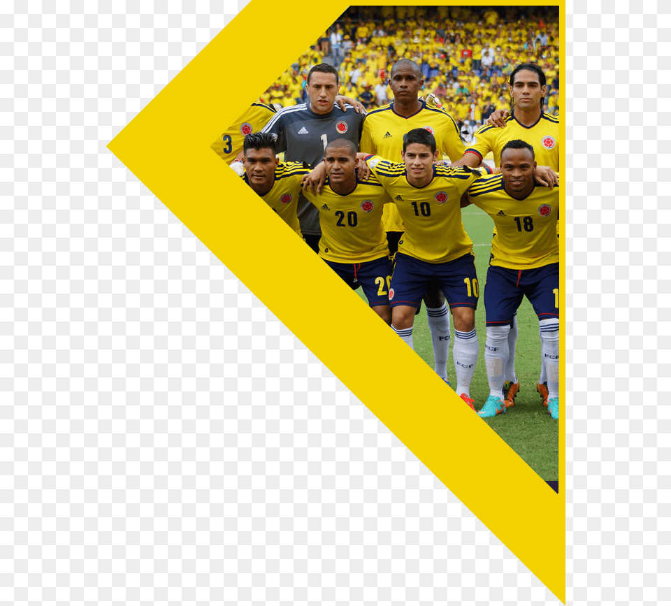 Jugadores Colombia Mundial 2014, Person, People, Adult, Man Free Png Download