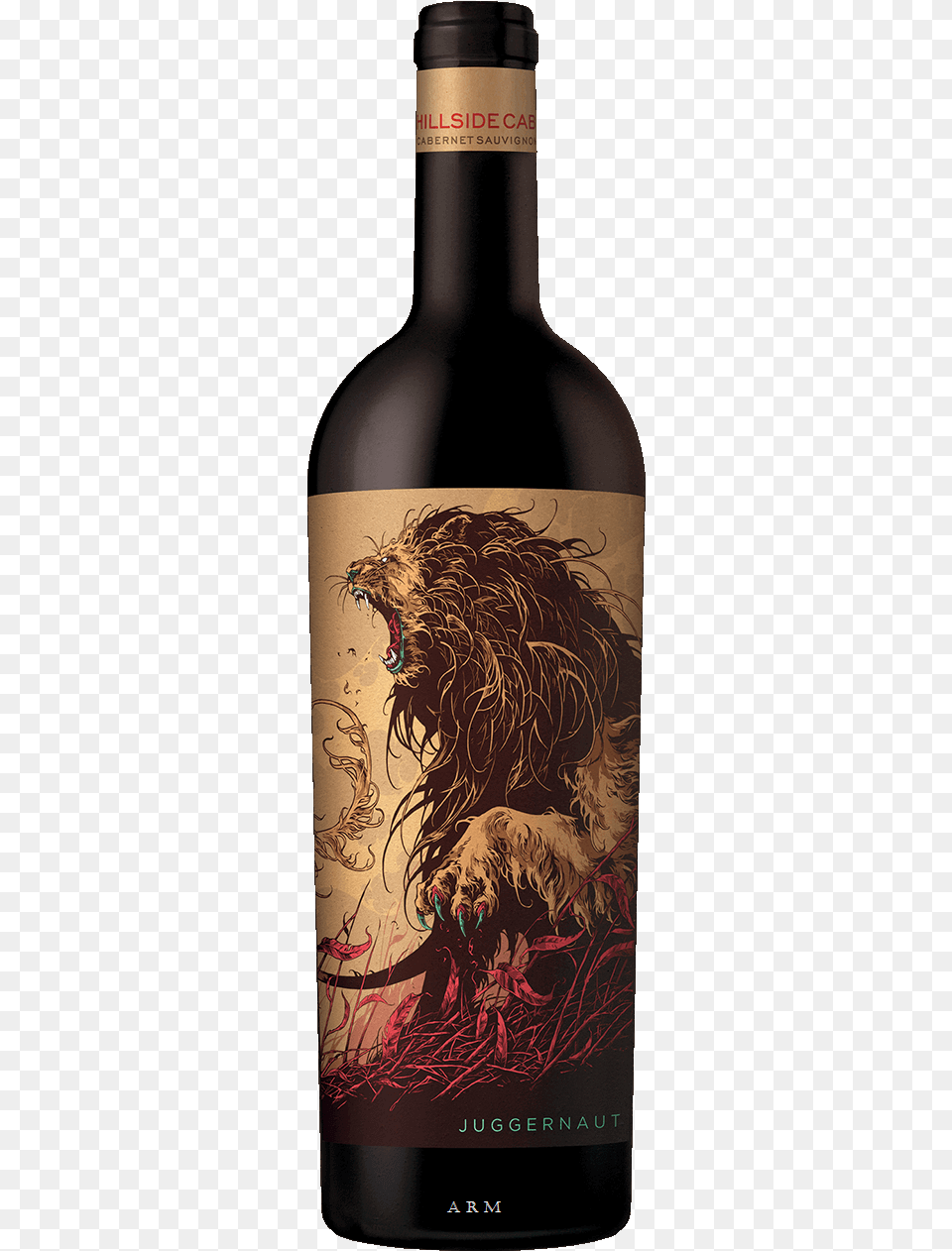 Juggernaut Hillside Cabernet Sauvignon Bottle Juggernaut Cabernet Sauvignon, Alcohol, Beer, Beverage, Liquor Free Png Download