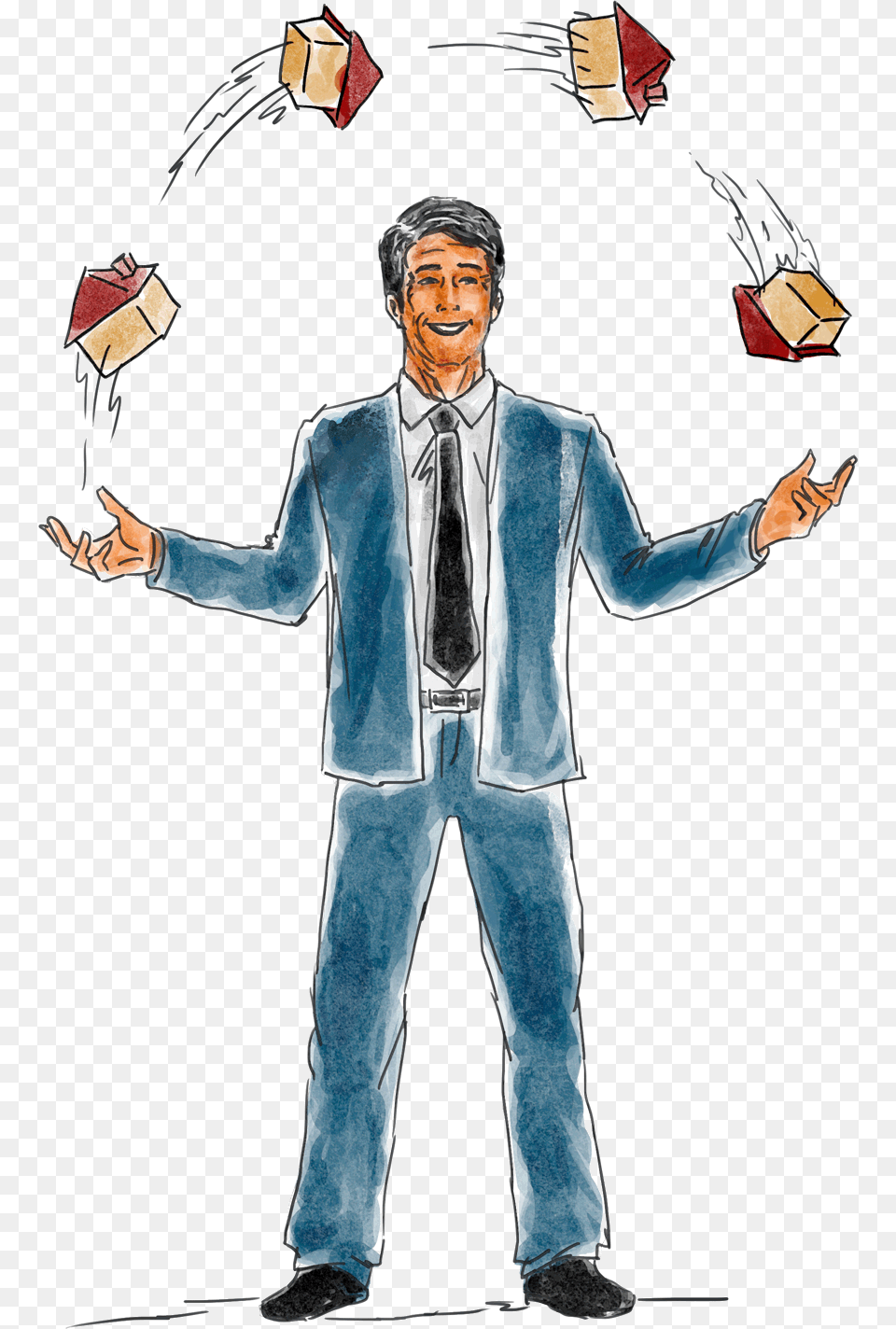 Juggler Real Estate Agent Cartoon, Adult, Person, Man, Male Png