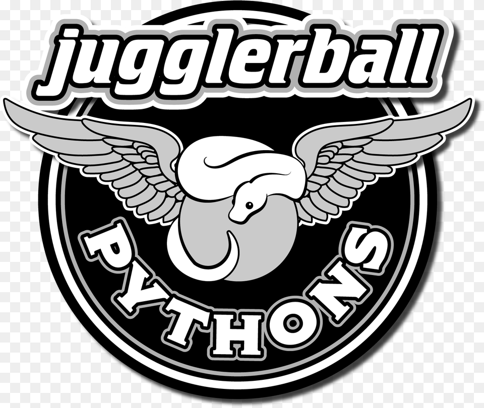 Jugglerball Pythons Logo For Louie Diaz Graphic Design Christmas Box House, Emblem, Symbol Free Transparent Png