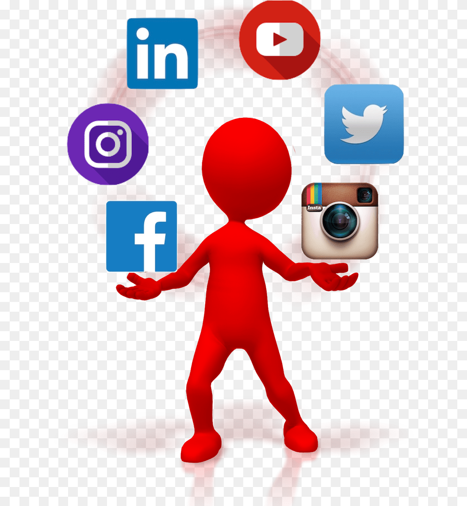 Juggling Multiple Social Media Accounts Clipart Linkedin, Photography, Baby, Person, Camera Png