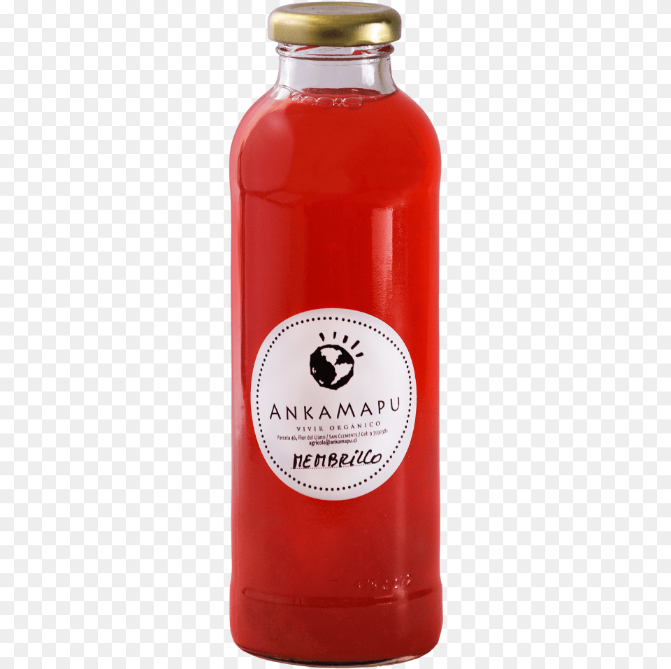 Jugo Membrillo Water Bottle, Food, Ketchup Free Png