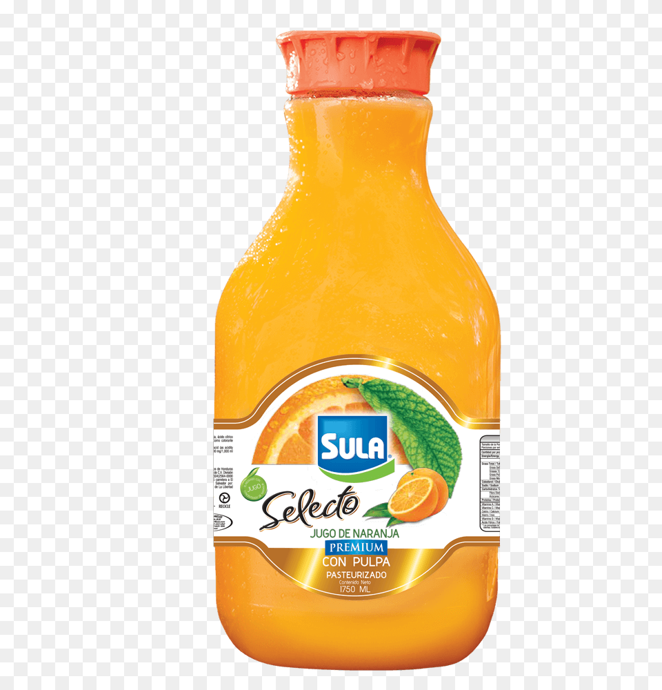 Jugos De Naranja Sula De Productos Sula, Beverage, Juice, Orange Juice, Food Png