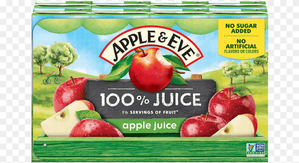 Juice Box Apple And Eve Juice Boxes, Food, Fruit, Plant, Produce Png Image
