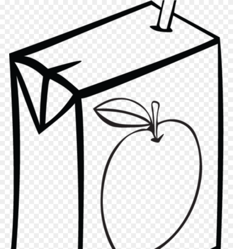 Juice Box Clip Art 358ra Apple Juice Box Clip Art From Juice Black And White, People, Person, Bag Png Image