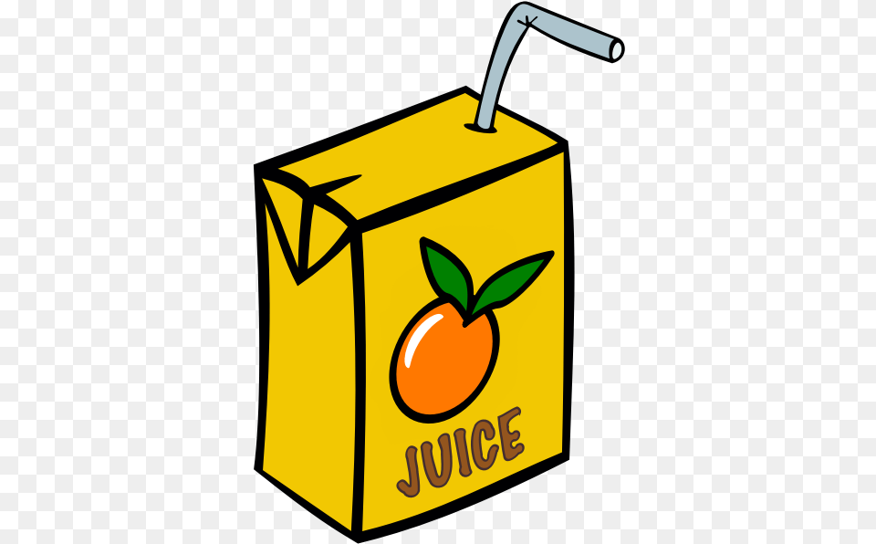 Juice Box With Straw Svg Orange Juice Box Clipart, Cardboard, Carton, Food, Fruit Free Png Download