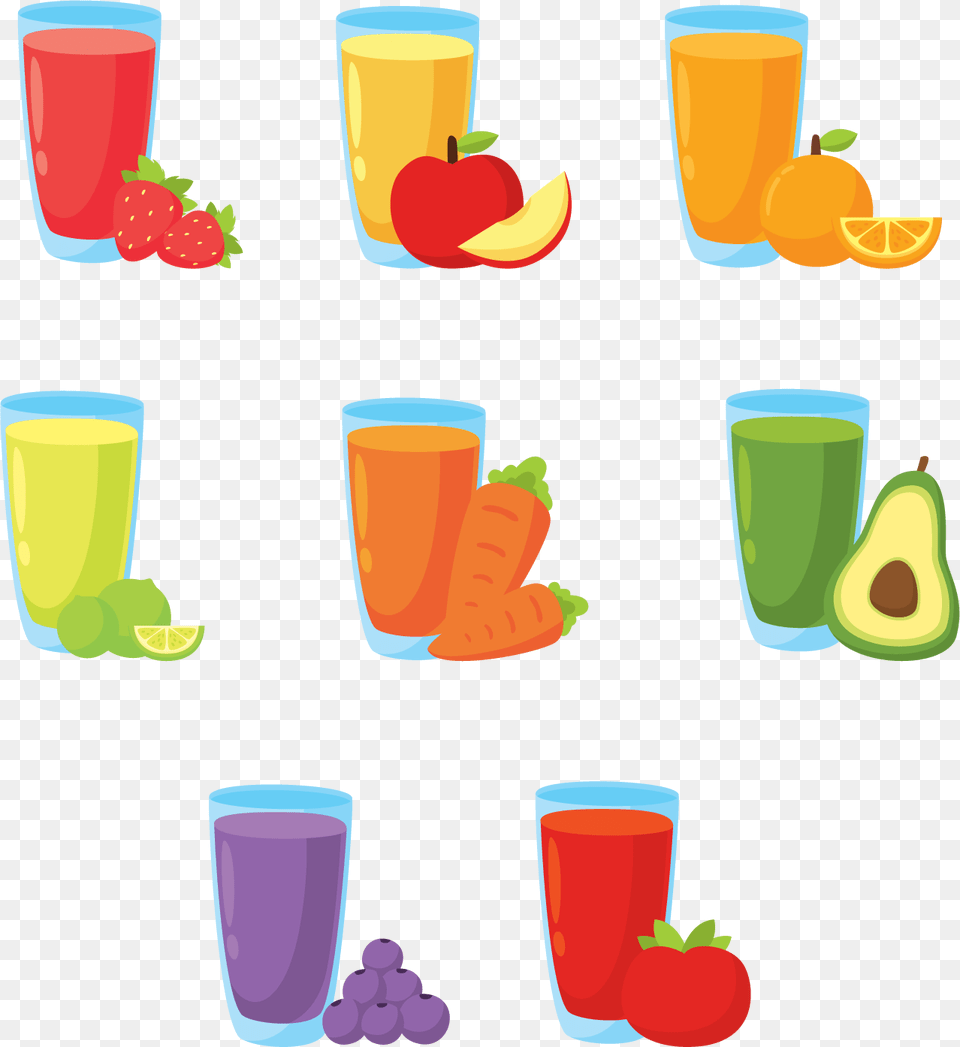 Juice Clipart Image Juice Glass Sets, Beverage, Food, Fruit, Plant Png