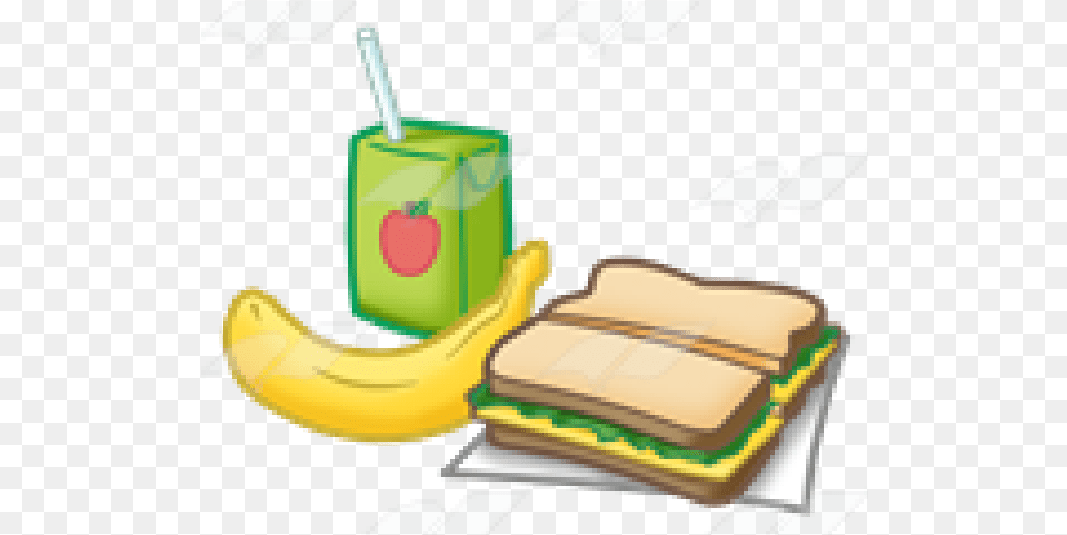 Juice Clipart Juice Box, Banana, Food, Fruit, Plant Png Image