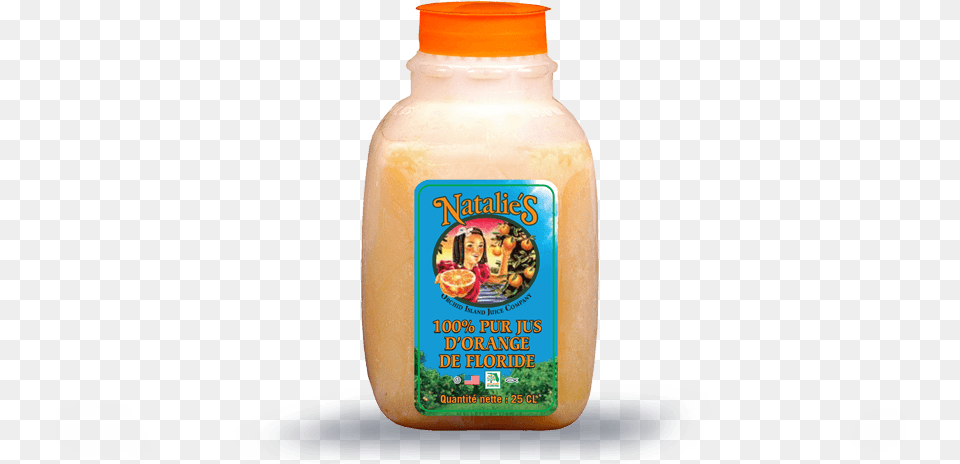 Juice Clipart Jus D Orange Plastic Bottle, Food, Ketchup, Person Free Png Download