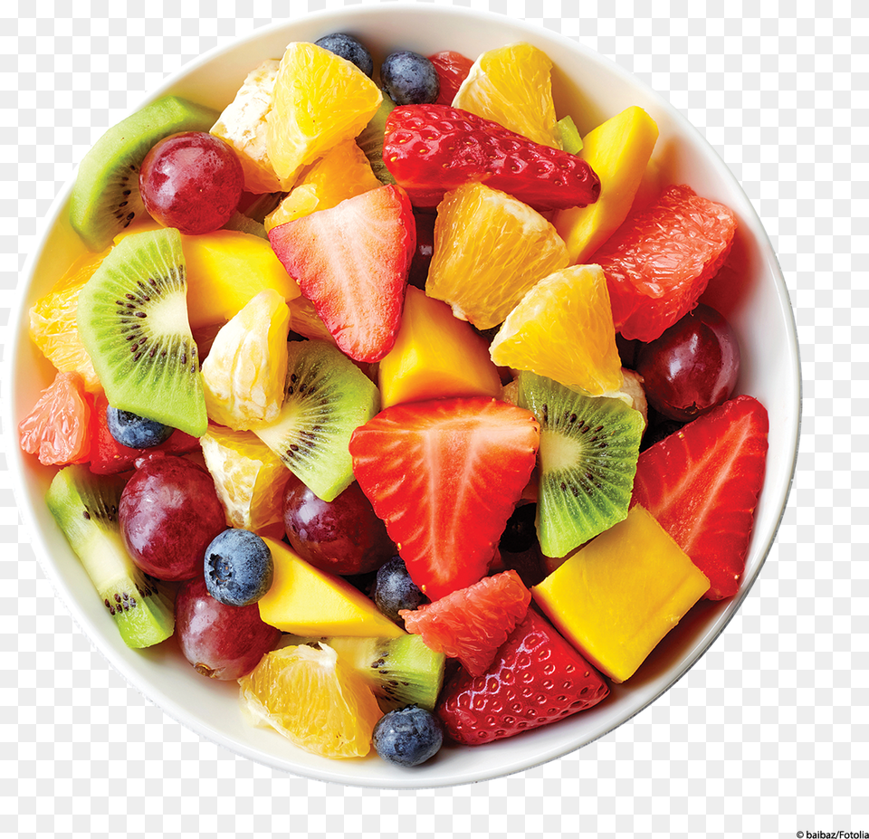 Juice Fruit Salad Junk Food Eating Fruit Salad Background, Plate, Plant, Produce, Berry Free Transparent Png