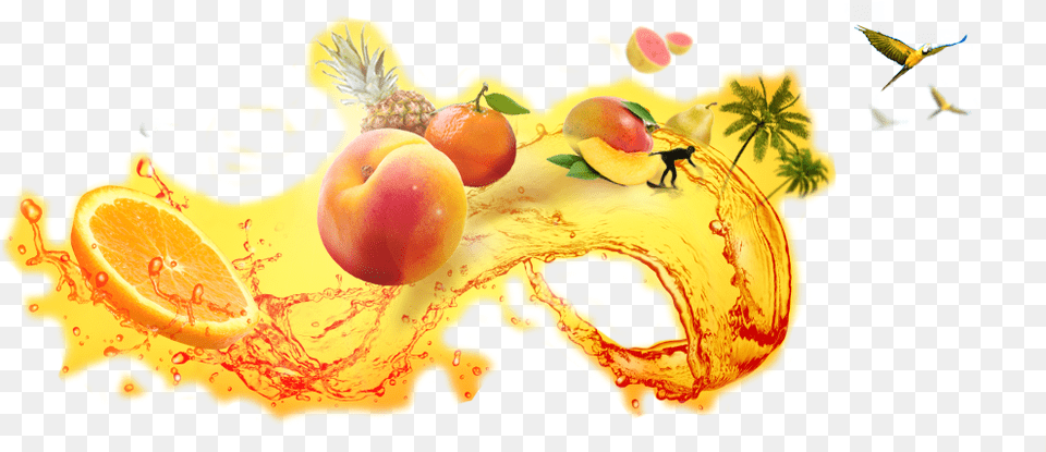 Juice Fruits, Produce, Plant, Fruit, Food Png Image