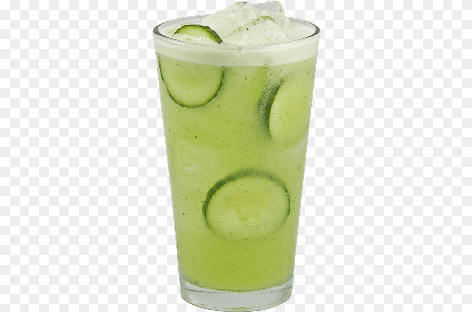 Juice Glass Lime Juice, Cucumber, Food, Plant, Produce Free Png Download