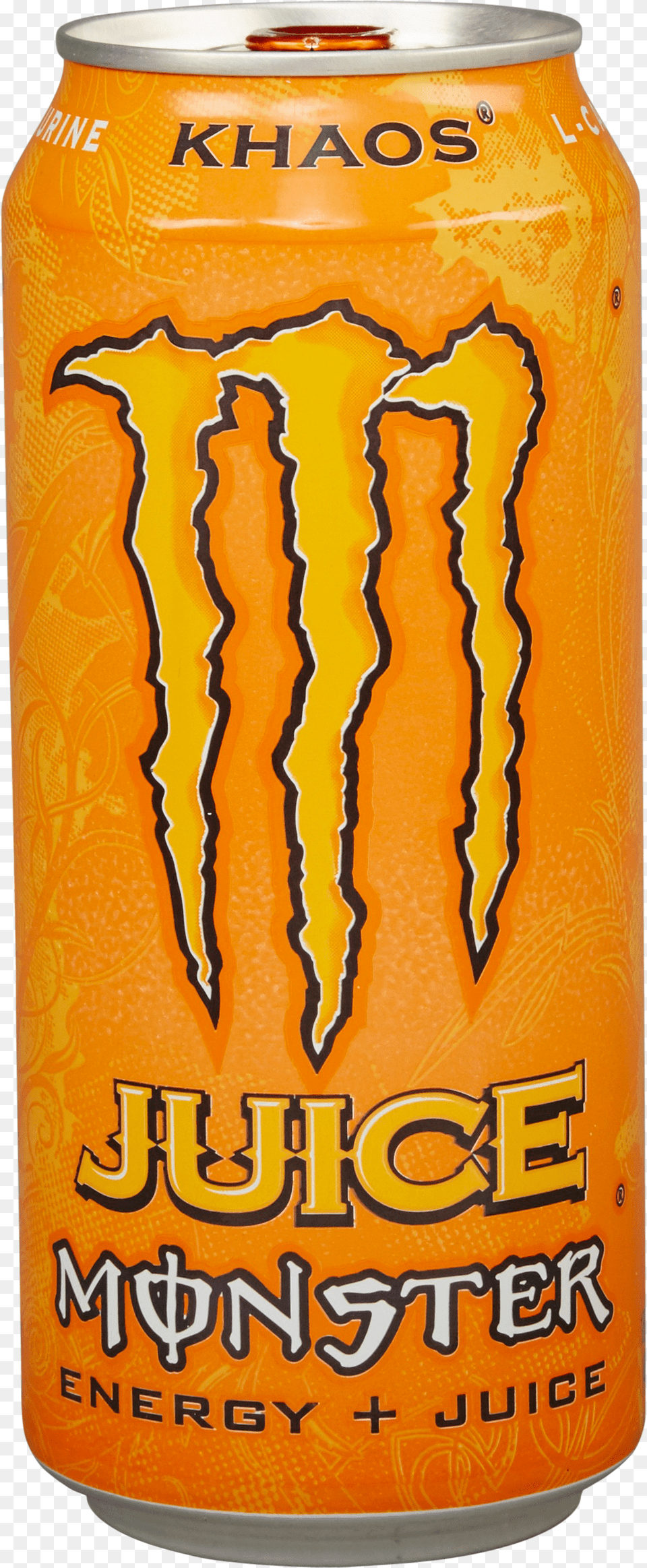 Juice Monster Khaos Energy Drink 16 Ounce Monster Monster Mango Loco Uk, Tin, Can, Alcohol, Beer Free Png