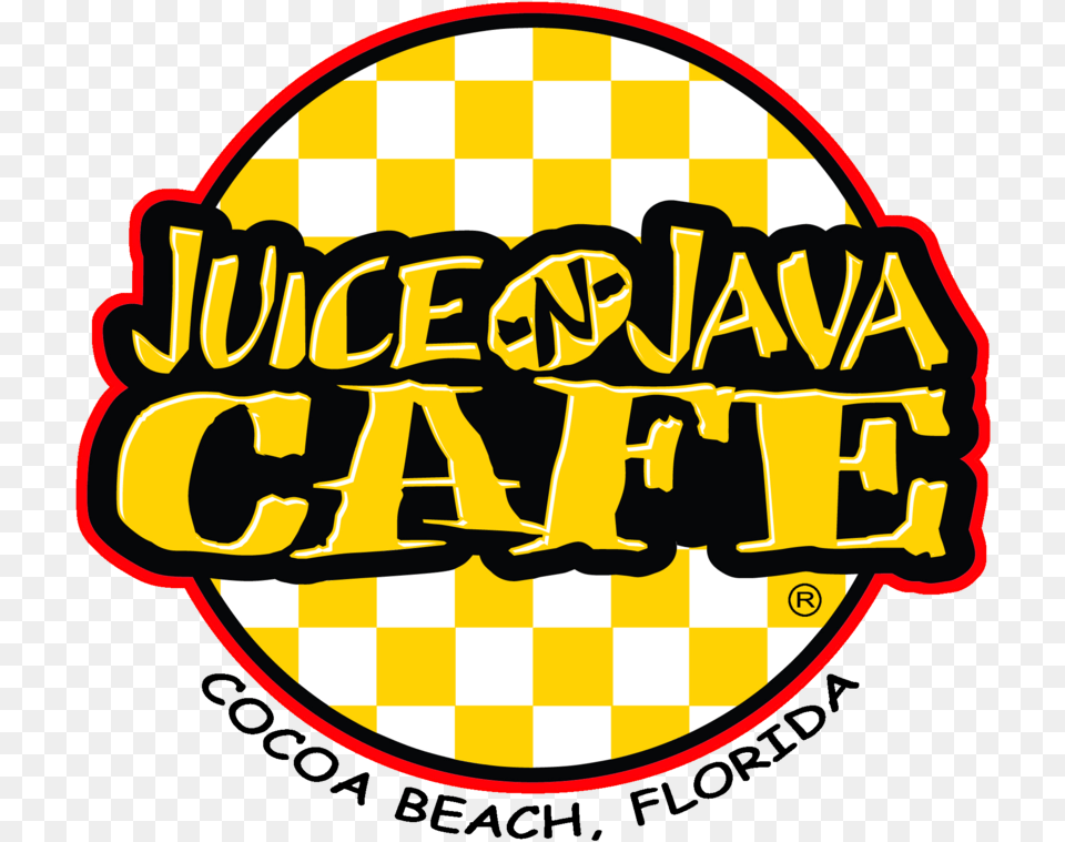Juice N Java Cocoa Beach Florida Logo Registered Juice N Java, Sticker, Dynamite, Weapon Free Png Download
