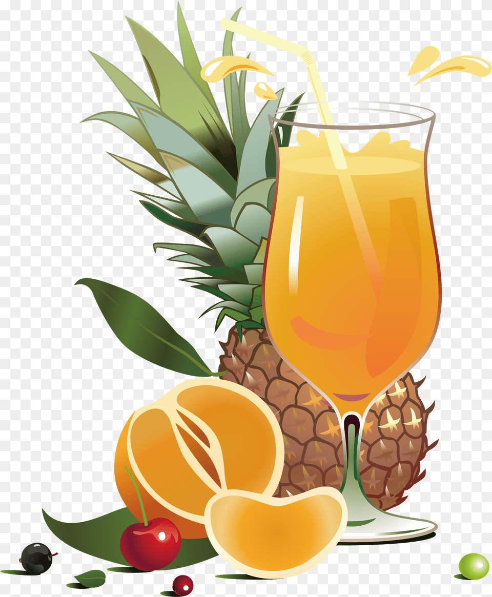Juice Pineapple Fruit Salad Fruit Stand, Beverage, Food, Plant, Produce Png