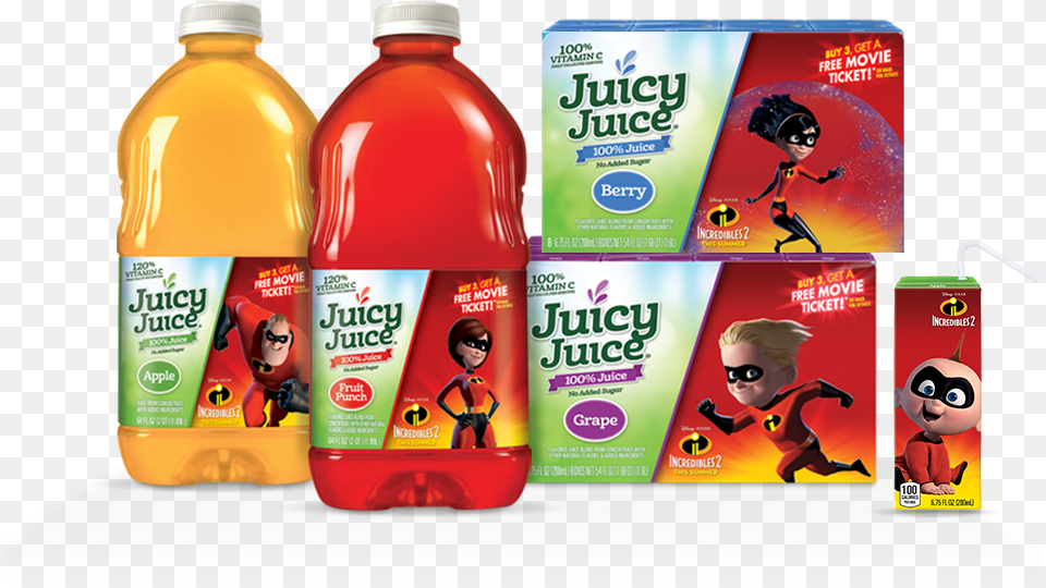 Juicy Juice Incredibles, Beverage, Boy, Child, Male Free Transparent Png